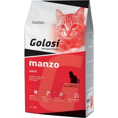 Golosi Cat Manzo & Riso 7,5 kg