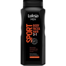 Luksja Men Sport Stimulačný sprchový gél 3v1 500 ml