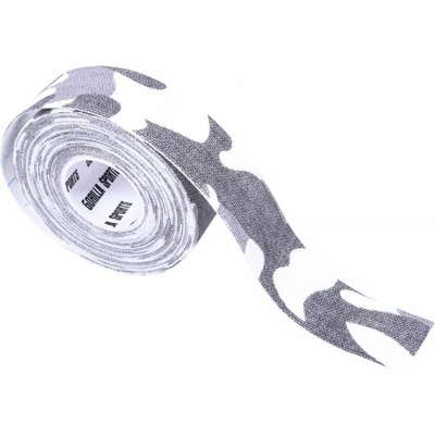 Gorilla Sports kineziologická páska sivá kamufláž 2,5 cm x 5 m