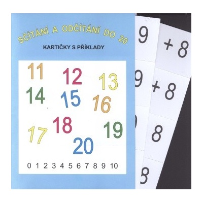Sčítání a odčítání do 20 16 karet, 64 příkladů na sčítání + 64 na odčítání
