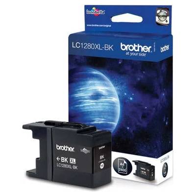 HP Оригинален Brother LC-1280XL Black Ink Cartridge (LC1280XLBK)