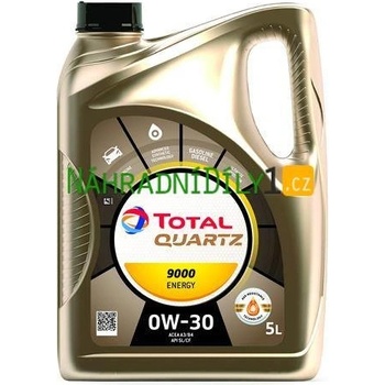 Total Quartz 9000 Energy 0W-30 5 l
