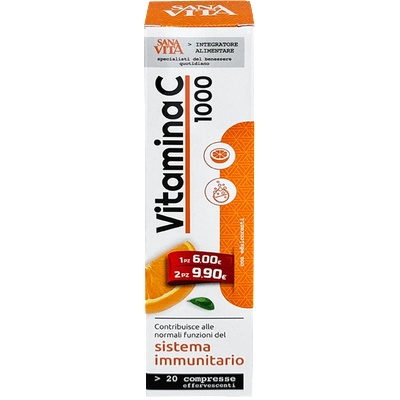 Paladin Pharma Витамин С 1000 mg 20 ефервесцентни таблетки | Paladin Pharma (550284 (50061) PP)