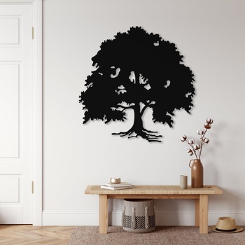 Decono Метална Декорация Силует на Дърво