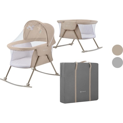 Kinderkraft Postýlka 3v1 Lovi Beige 2020