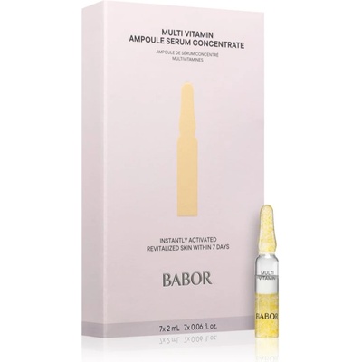 BABOR Ampoule Concentrates Multi Vitamin концентриран серум за подхранване и хидратация 7x2ml