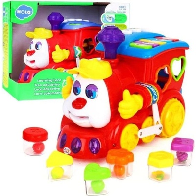 Moni Музикален сортер влакче 556 (3800146224073)