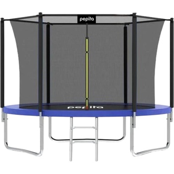 Pepita 183cm вътрешен батут с мрежа и стълба - синьо (JKL-6FT1-0)