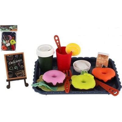 Teddies Kuchynská sada riadu + potraviny