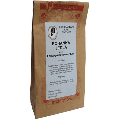 Agrokarpaty POHÁNKA JEDLÁ vňať bylinný čaj 30 g