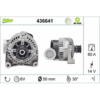 Alternátor VALEO 436641