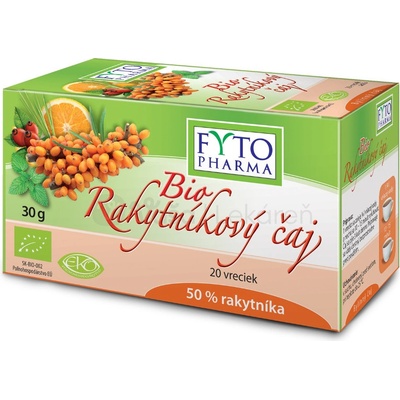 Fytopharma Rakytníkový čaj Bio 20 x 1,5 g
