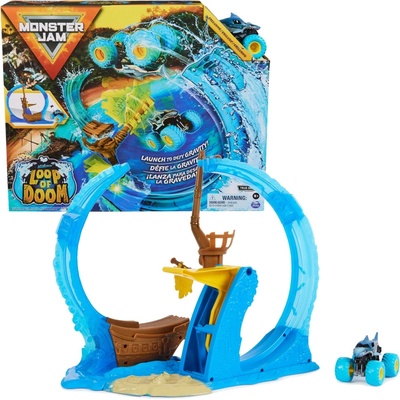 MONSTER JAM Hrací set MEGALODON ZOOP OF DOOM 1:64