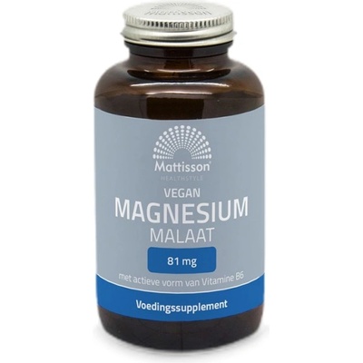 Mattisson Healthstyle Magnesium Malate 81 mg | with P-5-P [90 капсули]