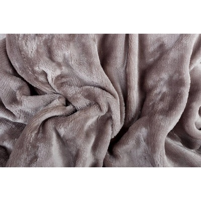 Sleep-well Prostěradlo mikroflanel světle šedé 180x200x20