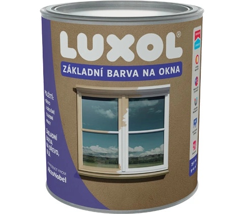 Luxol Základní barva na okna 0,75 l bílá