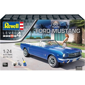 Revell Сглобяем модел, Revell, Подаръчен комплект Ford Mustang 60th, Комплект