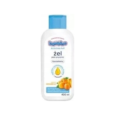 BAMBINO Rodina sprchový gél Hyperjemný PANTENOL Slivka Mirabelka 400 ml
