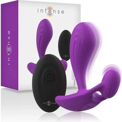 Вибриращ анален стимулатор с дистанционно, 11см. - Intense Shelly (D-234763)