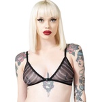 KILLSTAR дамски сутиен KILLSTAR - Vertebra Bralet - Черен - KSRA006819