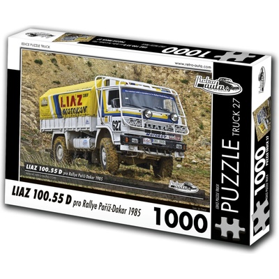 RETRO-AUTA TRUCK č.27 Liaz 100.55 D pro Rallye Paříž-Dakar 1985 1000 dielov