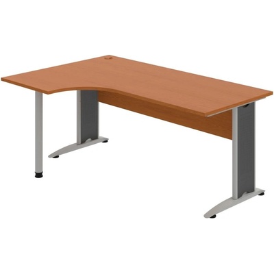 OFFICE PRO s.r.o. Kancelársky stôl pracovný, pravé prevedenie - CE 1800 60 P, čerešňa