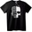 NOONEBRAND Тениска Не Вярвай на Живите Skull - M, White