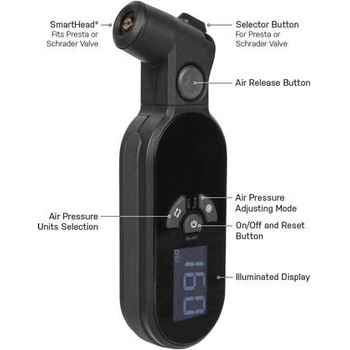 Topeak SMART GAUGE D2X DIGITAL tlakomer