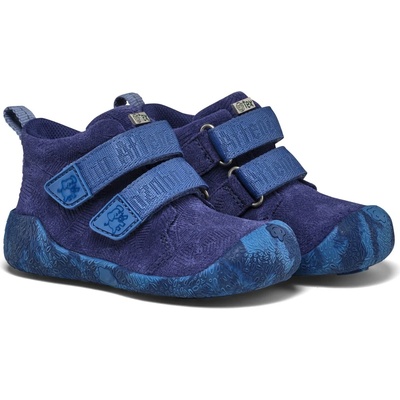 Affenzahn Детски обувки barefoot Affenzahn Kid's Lauflerner Übergangsschuh Leder Talky Barefoot shoes - Elephant / Blue - размер 20 (EU) (702-4542-0412)