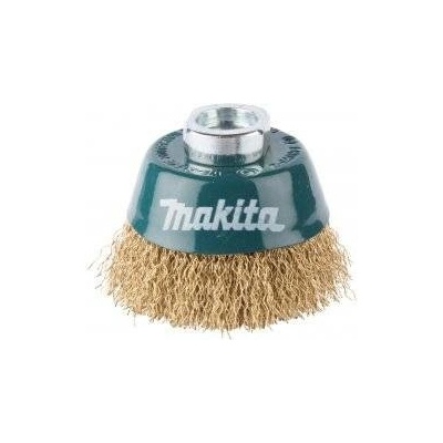 Makita miskovitý kartáč z mosazného drátu,vlnitý drát 0,3mm,60mm