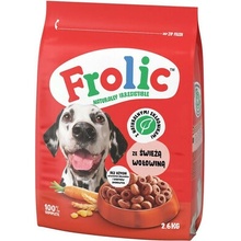 Frolic Naturally Irresistible s čerstvým hovězím masem 2,6 kg