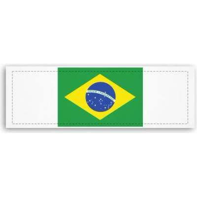 Fotoobraz 150x55 cm panorama Brazilská vlajka