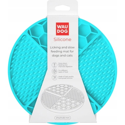 Waudog Jedna plastová miska 0,5 l