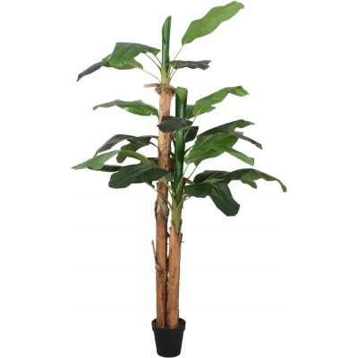 Umělý banánovník, 22 listů, 200 cm, zelený