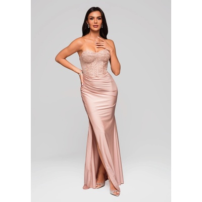 Edoti Evening dress LA-OM-DL ružová