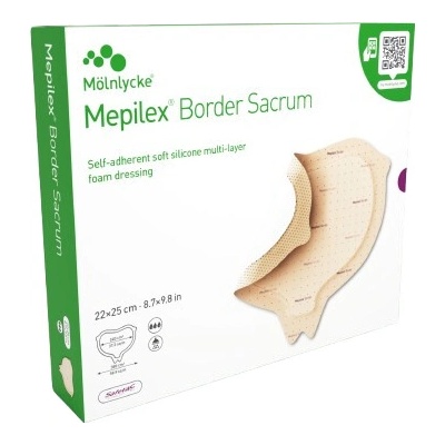 Mepilex Border Sacrum, 16 x 20 cm 10 ks