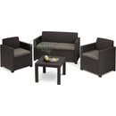 Allibert Alabama Set hnedá