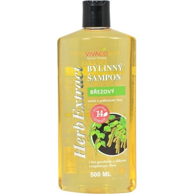 Vivaco Herb extrakt Bylinný šampón na vlasy Breza 500 ml