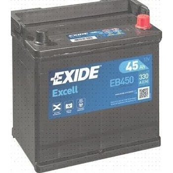 Exide Excell 12V 45Ah 330A EB450