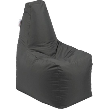 Pufrelax Пуф стол за деца Sunlounger Junior, водоустойчив, Тъмно сив