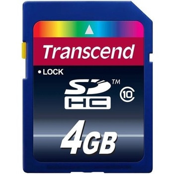 Transcend SDHC 4 GB Class 10 TS4GSDHC10