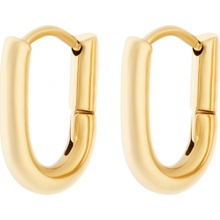 Rosefield pozlátené náušnice kruhy Essentials JEOLG-J567/JEOSG-J569