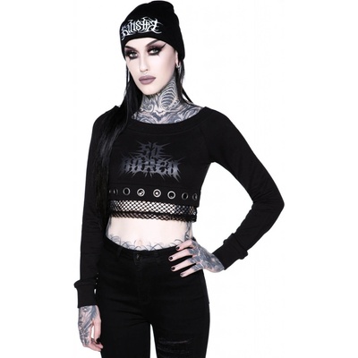 KILLSTAR tričko Nitro Jen Long Sleeve Top Čierna