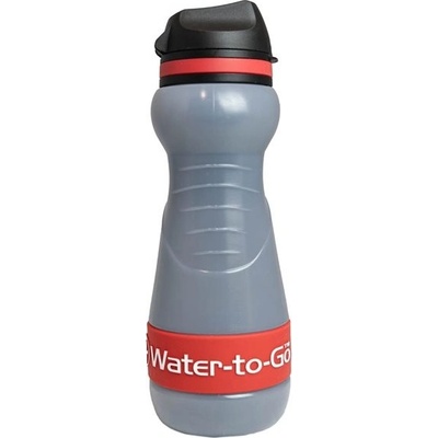 Water-To-Go Eco Active 0,55 l průhledná / červená