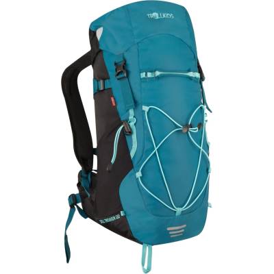 Trollkids Детска туристическа раница Trollkids Kid's Fjell Trekker 22 Walking backpack - Dark Marine / Black / Arctic Blue - размер One Size (502-8160-0411)