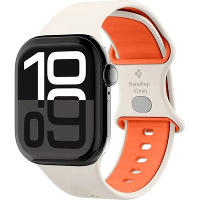 Spigen Каишка Spigen Nano Pop за Apple Watch 40/41/42 мм - бежов (8800283301519)
