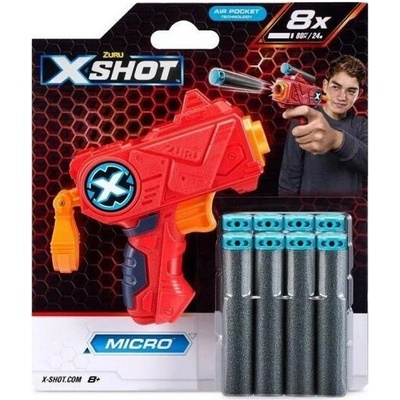 X-Shot Excel Micro kapesní pistole na pěnové šipky