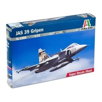 Italeri Italeri: Модел на самолет Jas 39 Gripen, 1: 72
