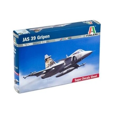 Italeri Italeri: Модел на самолет Jas 39 Gripen, 1: 72
