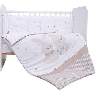 Lorelli Бебешки спален комплект Lorelli - Smile, Honey Bunny, бежов (20801156501)